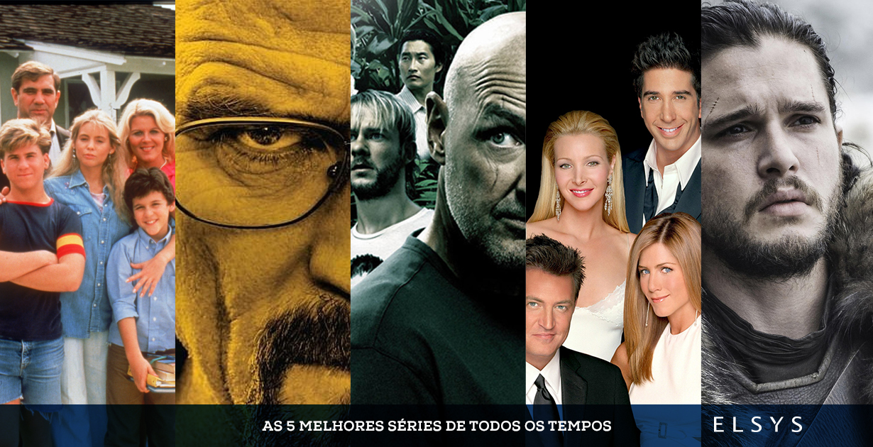 As 5 melhores séries mais assistidas de todos os tempos